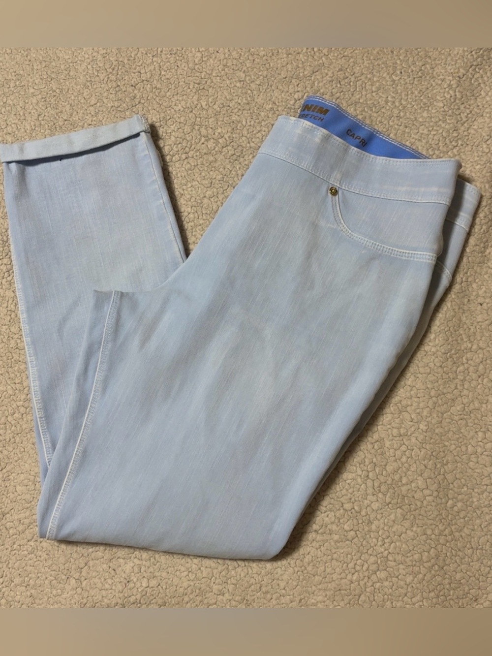 Super Stretch Women's Capri Jeans